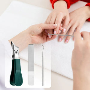 Premium 3-teiliges Set mit Nagelknipsern im Adlerkrallen-Design