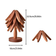 Laden Sie das Bild in den Galerie-Viewer, Ein Baum Solides Holz Isolierunterlage