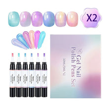 Laden Sie das Bild in den Galerie-Viewer, 3-in-1 Gel-Nagellack Stifte Set