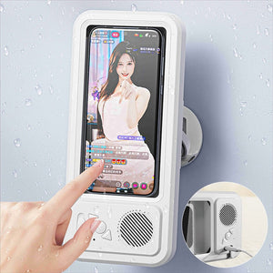 Wasserdichte Telefonzelle für das Badezimmer mit Bluetooth-Lautsprecher