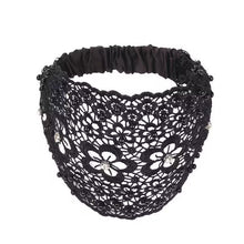 Laden Sie das Bild in den Galerie-Viewer, Plum Blossom Hollow Perlenbreites Stirnband