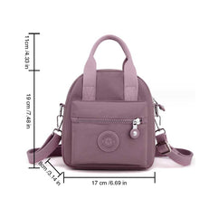 Laden Sie das Bild in den Galerie-Viewer, Nylon Satchel Handtasche