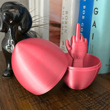 Laden Sie das Bild in den Galerie-Viewer, Osterei-Überraschung - Lustiges 3D-gedrucktes Mittelfinger-Ei