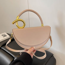 Laden Sie das Bild in den Galerie-Viewer, Damen Mode Einfarbige Handtasche
