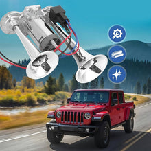 Laden Sie das Bild in den Galerie-Viewer, 600 dB Dual-Ton-Metall-Autohupe