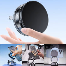 Laden Sie das Bild in den Galerie-Viewer, 360° verstellbarer Vakuum-Magnet-Handyhalter