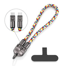 Laden Sie das Bild in den Galerie-Viewer, 2-in-1 Schnellladekabel &amp; Handy-Lanyard