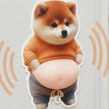 Laden Sie das Bild in den Galerie-Viewer, Kugeliger Shiba Inu Anti-Kollisions-Aufkleber