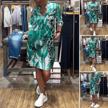 Laden Sie das Bild in den Galerie-Viewer, Buntes lässiges Alltagskleid für Frauen