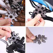 Laden Sie das Bild in den Galerie-Viewer, 18-in-1-Multitool aus rostfreiem Stahl mit Schneeflocken