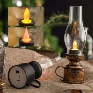 Elektronische LED-Vintage-Petroleumlampe