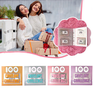 100-Umschlag-Sparen-Herausforderung