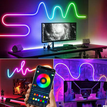 Laden Sie das Bild in den Galerie-Viewer, 24V Phantom Farbe Silikon Neon Band