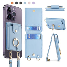 Laden Sie das Bild in den Galerie-Viewer, Multifunktionaler Kartenhalter Handyhülle Brieftasche