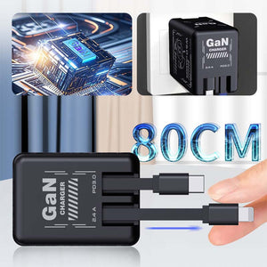 Schnellladegerät mit USB-PD und Smart-Funktion