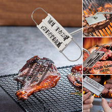 Laden Sie das Bild in den Galerie-Viewer, Langstielige Grillmarke für gegrilltes Fleisch