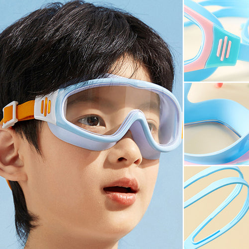 Schwimmbrille für Kinder mit großem Rahmen