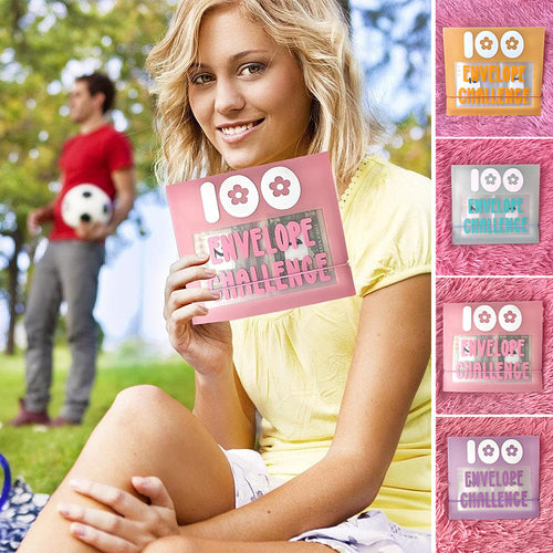 100-Umschlag-Sparen-Herausforderung