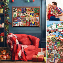 Laden Sie das Bild in den Galerie-Viewer, Weihnachten 24 Tage Countdown Kalender Puzzle