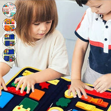 Laden Sie das Bild in den Galerie-Viewer, Beschäftigungstafel für Kinder, Früherziehung Spielzeug