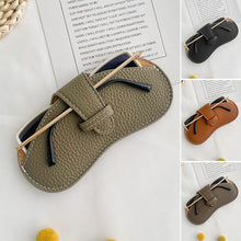Laden Sie das Bild in den Galerie-Viewer, Stylische Ledertasche für Brillen