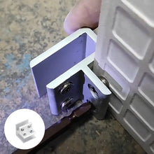 Laden Sie das Bild in den Galerie-Viewer, Glasbefestigungsclip aus Aluminiumlegierung