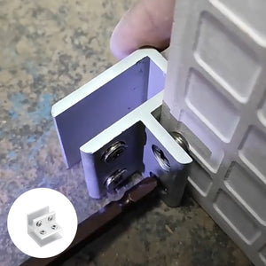 Glasbefestigungsclip aus Aluminiumlegierung