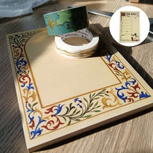 Laden Sie das Bild in den Galerie-Viewer, Briefpapier der mittelalterlichen Notizblock-Serie