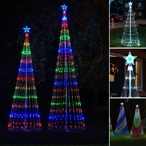 Lichterketten für den Innen- und Außenbereich für den Weihnachtsbaum
