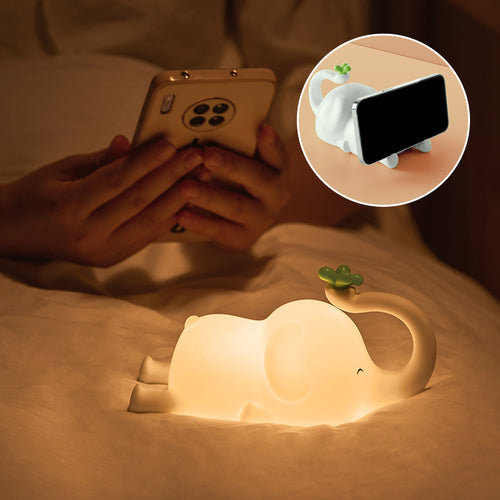 Süße elefantenförmige Nachtlampe