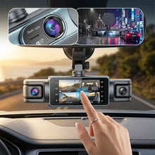 Laden Sie das Bild in den Galerie-Viewer, 360°-Rundumsicht-4-Kanal-Dashcam