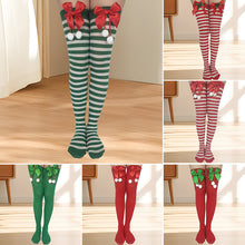 Laden Sie das Bild in den Galerie-Viewer, Weihnachtsstrümpfe mit Schleife