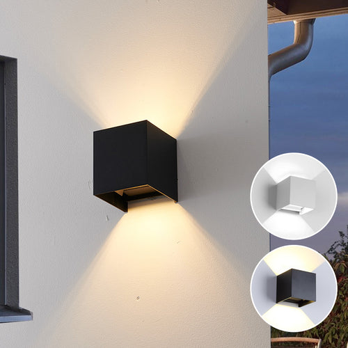 Wasserdichte, verstellbare LED-Wandleuchte