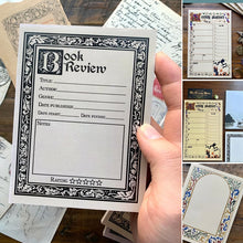 Laden Sie das Bild in den Galerie-Viewer, Briefpapier der mittelalterlichen Notizblock-Serie