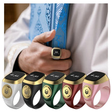 Laden Sie das Bild in den Galerie-Viewer, Intelligenter elektronischer Ringzähler zur Gebetserinnerung