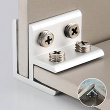 Laden Sie das Bild in den Galerie-Viewer, Glasbefestigungsclip aus Aluminiumlegierung