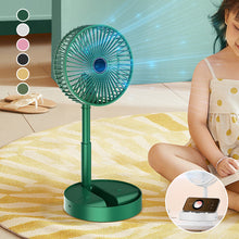 Laden Sie das Bild in den Galerie-Viewer, Tragbarer, zusammenklappbarer Ventilator