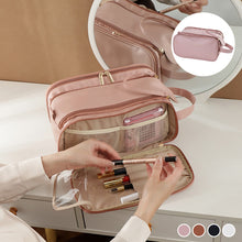 Laden Sie das Bild in den Galerie-Viewer, Tragbare Kosmetiktasche mit großer Kapazität