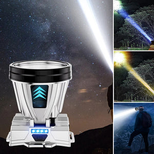 Kopfmontierte Bergbaulampe mit hoher Helligkeit
