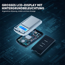 Laden Sie das Bild in den Galerie-Viewer, Mini-Taschenwaage für Schmuck &amp; Gold