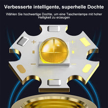 Laden Sie das Bild in den Galerie-Viewer, Multifunktionale, superhelle, wiederaufladbare Taschenlampe für große Entfernungen