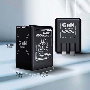 Schnellladegerät mit USB-PD und Smart-Funktion