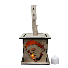Laden Sie das Bild in den Galerie-Viewer, Horrorfigur Jack Lantern Holzdekoration