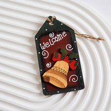 Laden Sie das Bild in den Galerie-Viewer, Weihnachtsdekoration Holzanhänger
