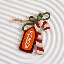 Laden Sie das Bild in den Galerie-Viewer, Weihnachtsdekoration Holzanhänger