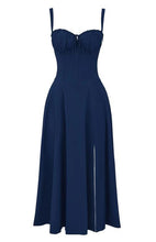 Laden Sie das Bild in den Galerie-Viewer, Trägerkleid mit tiefem Rückenausschnitt