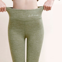 Laden Sie das Bild in den Galerie-Viewer, Warme Seidenhose zur Bauchkontrolle