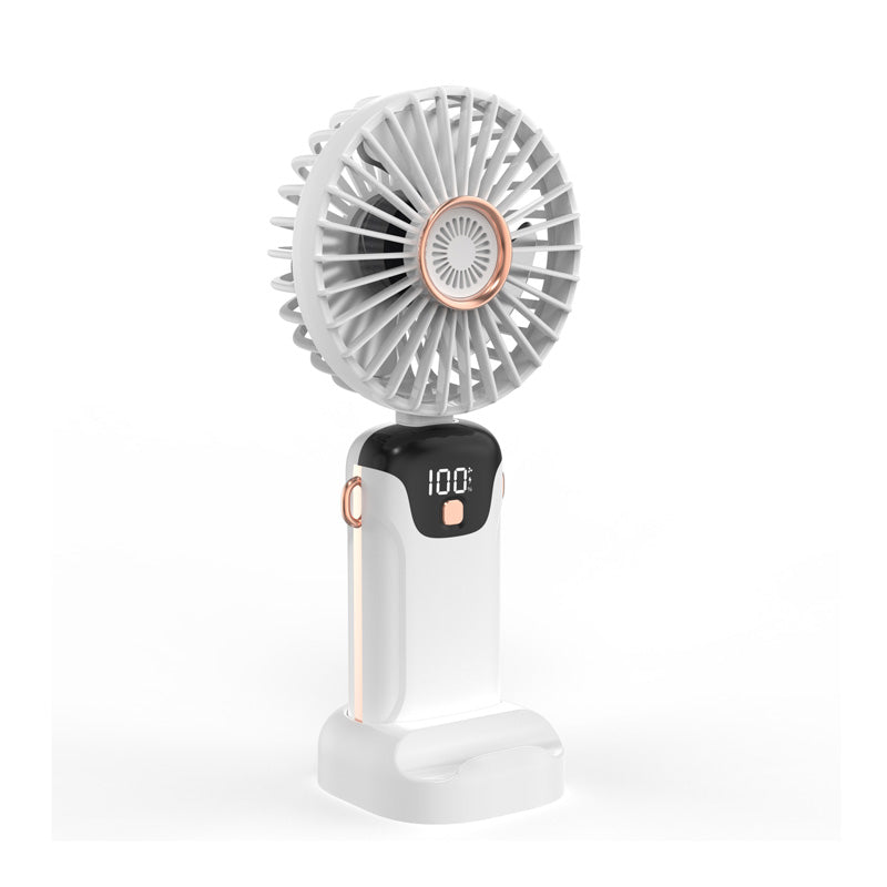 Tragbarer Ventilator mit Digitalanzeige