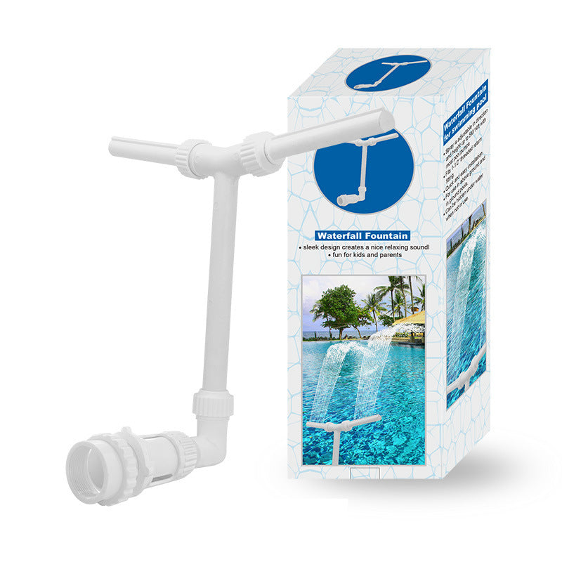 Doppelkopf-Schwimmbad-Standbrunnen