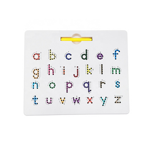 2-in-1 doppelseitige magnetische Alphabet-Edition